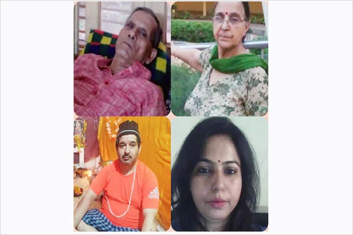 துர்கேஷ் பிரசாத்தின் குடும்பத்தினர்..