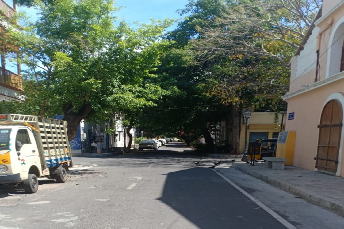  இன்று முழு ஊரடங்கில் புதுச்சேரி