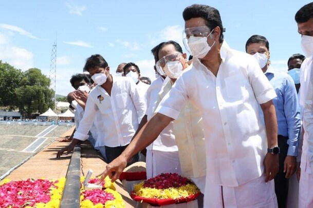 மேட்டூர் அணையில் இருந்து தண்ணீரை திறந்து விட்டார் முதலமைச்சர் ஸ்டாலின்