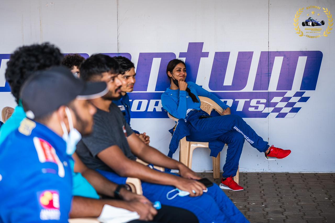 Actress Nivetha Pethuraj, nivetha pethuraj completes Formula Race Car Level 1, nivetha pethuraj car race, nivetha pethuraj race car, nivetha pethuraj car race training, நிவேதா பெத்துராஜ், நிவேதா பெத்துராஜ் கார் ரேஸ், நிவேதா பெத்துராஜ் ரேஸ் கார், நிவேதா பெத்துராஜ் ரேஸ் கார் பயிற்சி, நிவேதா பெத்துராஜ் ரேஸ் கார் பயிற்சி