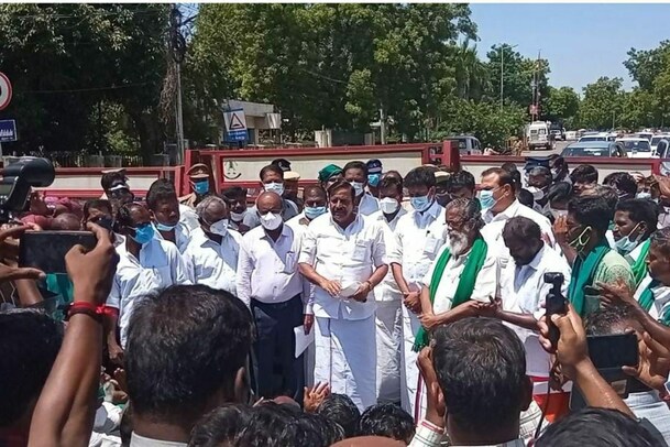 மேகேதாட்டுவில் அணை கட்ட விடமாட்டோம் - அமைச்சர் கே.என்.நேரு உறுதி!