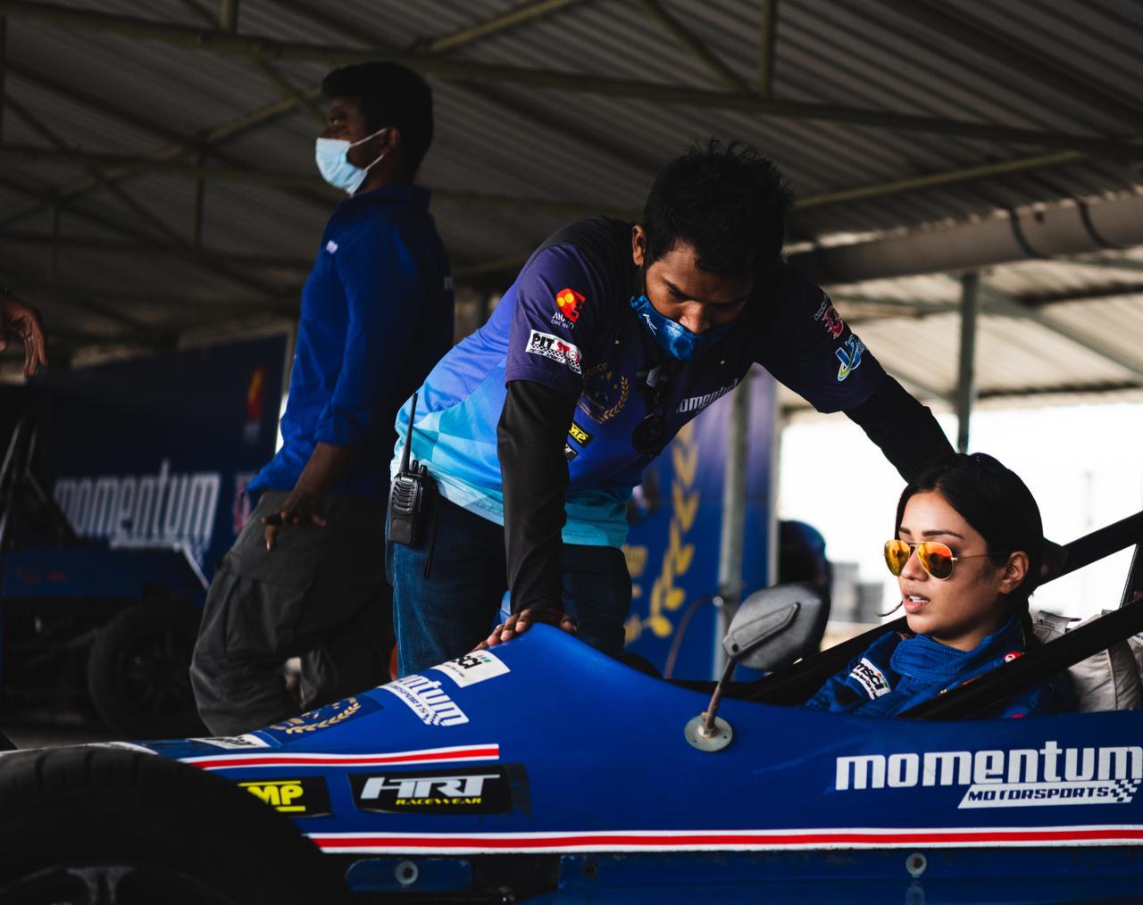 Actress Nivetha Pethuraj, nivetha pethuraj completes Formula Race Car Level 1, nivetha pethuraj car race, nivetha pethuraj race car, nivetha pethuraj car race training, நிவேதா பெத்துராஜ், நிவேதா பெத்துராஜ் கார் ரேஸ், நிவேதா பெத்துராஜ் ரேஸ் கார், நிவேதா பெத்துராஜ் ரேஸ் கார் பயிற்சி, நிவேதா பெத்துராஜ் ரேஸ் கார் பயிற்சி