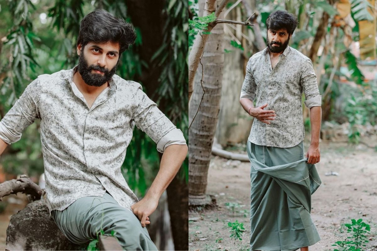 cooku with comali ashwin kumar latest photos | காட்டு பயலே கொஞ்சி போடா என்ன  ஒருக்கா நீ! குக் வித் கோமாளி அஸ்வின் புகைப்படங்கள் – News18 Tamil