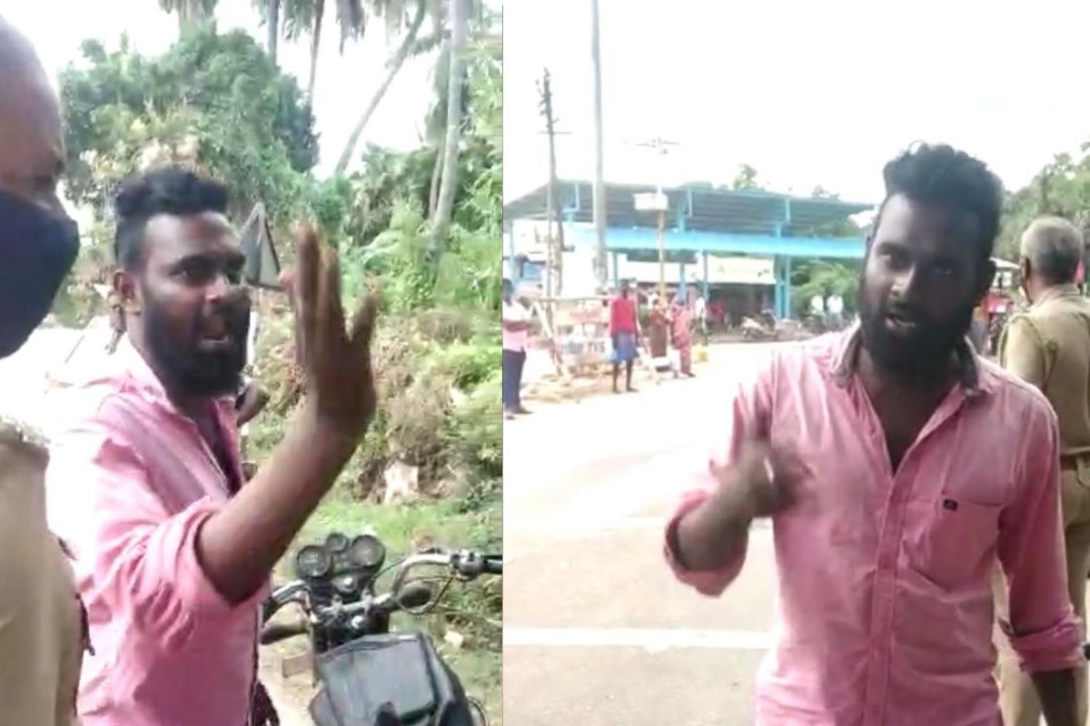 கைவசம் 4 எம்.எல்.ஏ.. எங்ககிட்டயேவா! போலீசை மிரட்டிய விசிக வழக்கறிஞர்