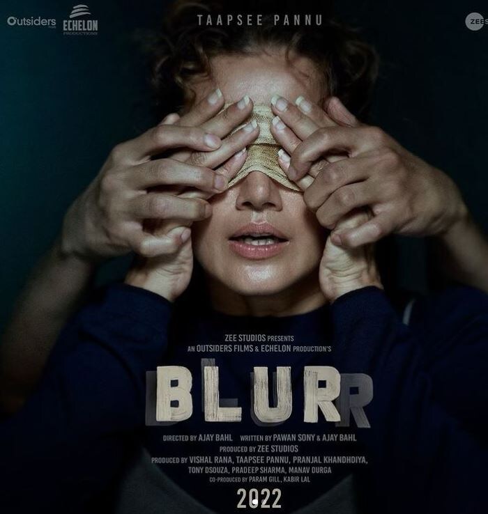  நடிகை டாப்ஸி தற்போது ‘ Blur 'என்ற திரைப்படத்தை தயாரித்து நடித்து வருகிறார்.