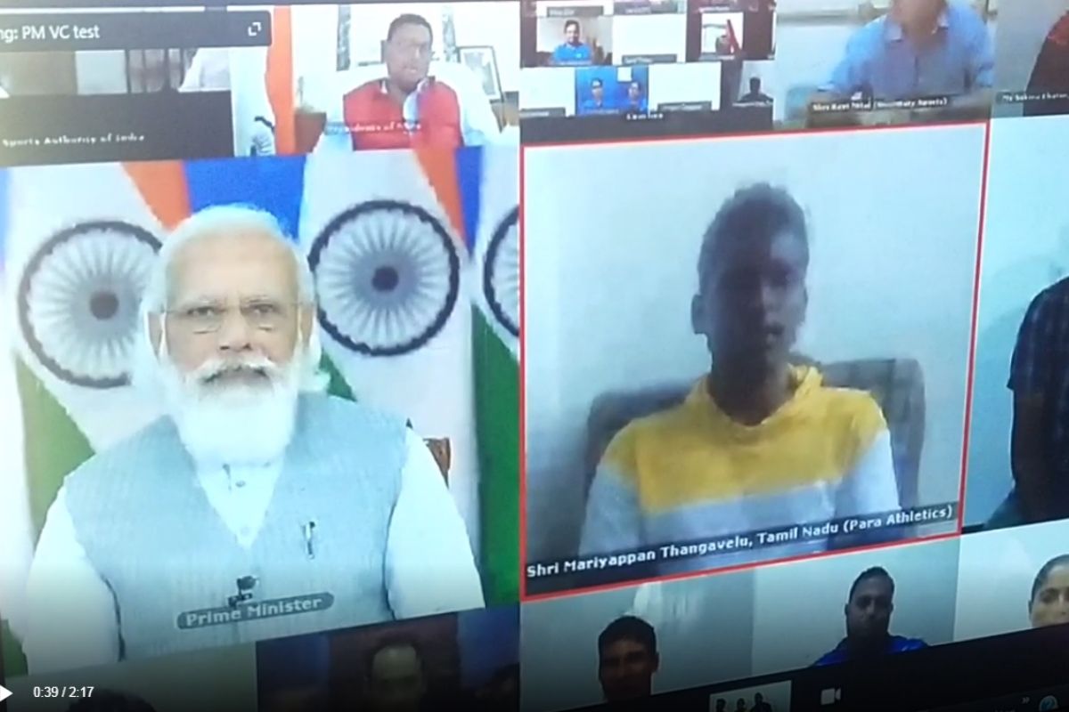 மீண்டும் தங்கம் வெல்லுங்கள்: மாரியப்பனை வாழ்த்திய பிரதமர் மோடி!