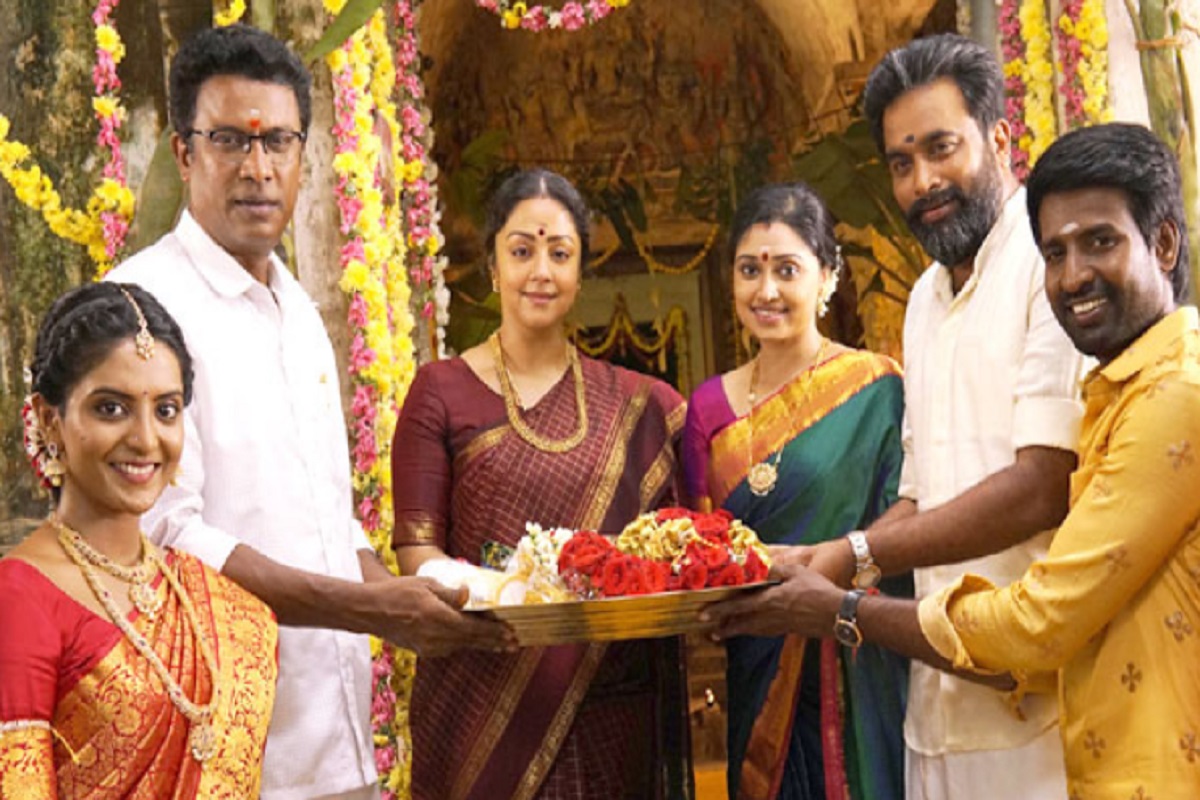  அக்டோபர் 14 ம் நாள் ஆயுதபூஜையை முன்னிட்டு ஜோதிகாவின் 50 வது படமான உடன்பிறப்பே வெளியாகிறது.