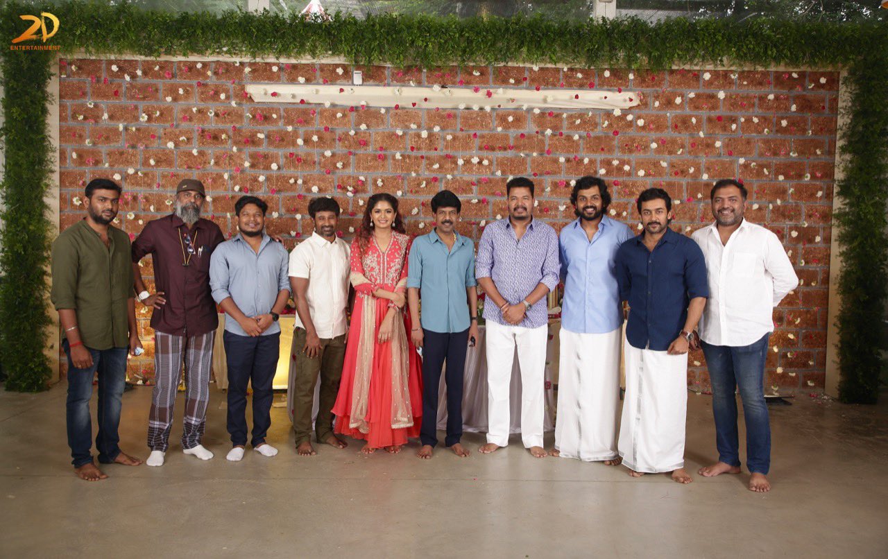Bala, Suriya, Shankar attended Viruman movie pooja, Director Shankar daughter Aditi debut as heroine in Karthi Viruman, shankar family, aditi shankar, aditi shankar linkedin, aditi shankar, director shankar daughter, aditi shankar husband, aditi shankar director, aditi shankar age, aditi shankar instagram, இயக்குநர் ஷங்கர், விருமன் திரைப்படம், கார்த்தி, அதிதி ஷங்கர், கார்த்தி அதிதி ஷங்கர், அதிதி ஷங்கர் இன்ஸ்டாகிராம், viruman pooja, viruman movie pooja