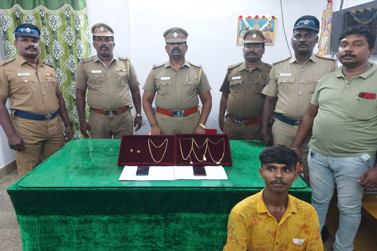 வடசென்னையை கலக்கிய செயின் பறிப்பு கொள்ளையன் கைது