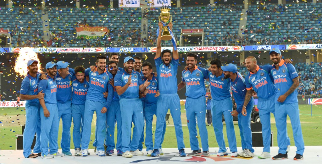 2018-ல் யுஏயில் ஆசியக் கோப்பையில் மீண்டும் வங்கதேசத்தை விழ்த்தி ரோகித் தலைமையில் ஆசிய சாம்பியன்களானது