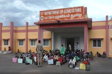 மாணவ போராட்டம் - பட்டுப்புழுவியல்துறைக்கு காலவரையற்ற விடுமுறை!மு