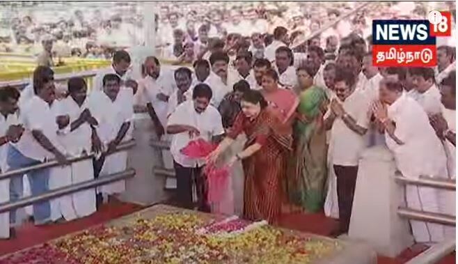 4 ஆண்டுகளுக்கு பிறகு ஜெயலலிதா நினைவிடத்திற்கு வரும் சசிகலா