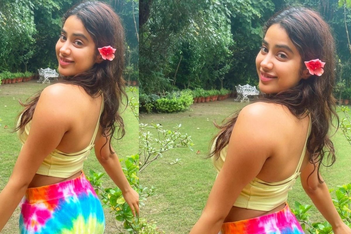  நடிகை ஜான்வி கபூர் தற்போது மில்லி மற்றும் தோஸ்டானா ஆகிய படங்களில் நடித்து வருகிறார்.