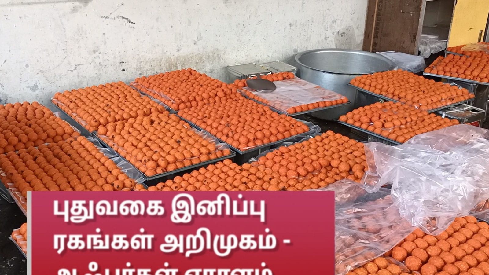 கம்பம் : புதுவகை இனிப்பு ரகங்கள் அறிமுகம் - ஆஃபர்கள் ஏராளம்