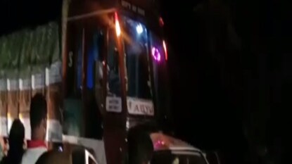 பவானியில் நடந்த சாலை விபத்து
