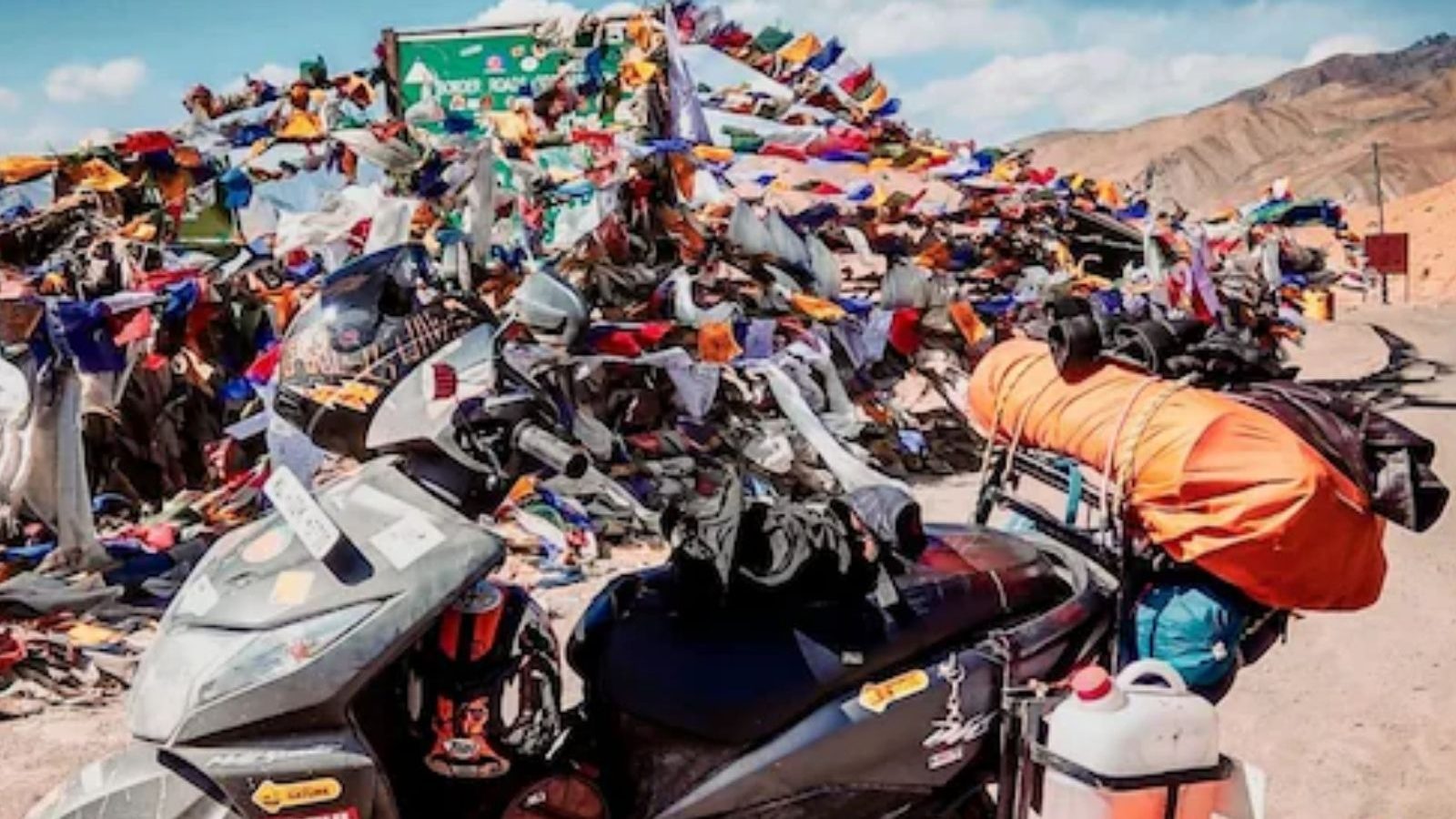 ஹைதராபாத்தில் இருந்து லடாக் வரை ஸ்கூட்டரில் சாலை பயணம் - 27 நாட்களில் நிறைவு செய்த நபர்!