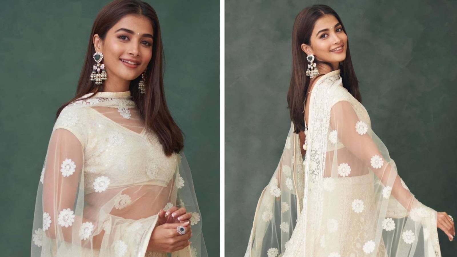 Pooja Hegde : தேவதை போல் இருக்கும் பீஸ்ட் பட நடிகை பூஜா ஹெக்டே..