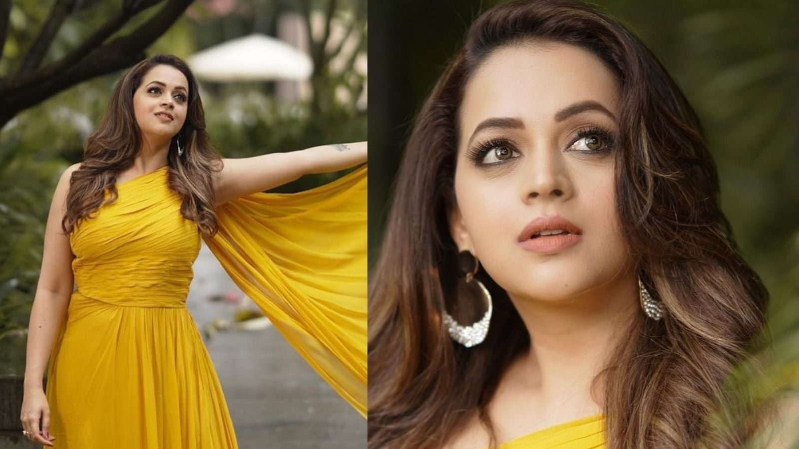 மஞ்சள் வெயில் மாலையிலே.. நடிகை பாவனாவின் ரசிக்க வைக்கும் புகைப்படங்கள்