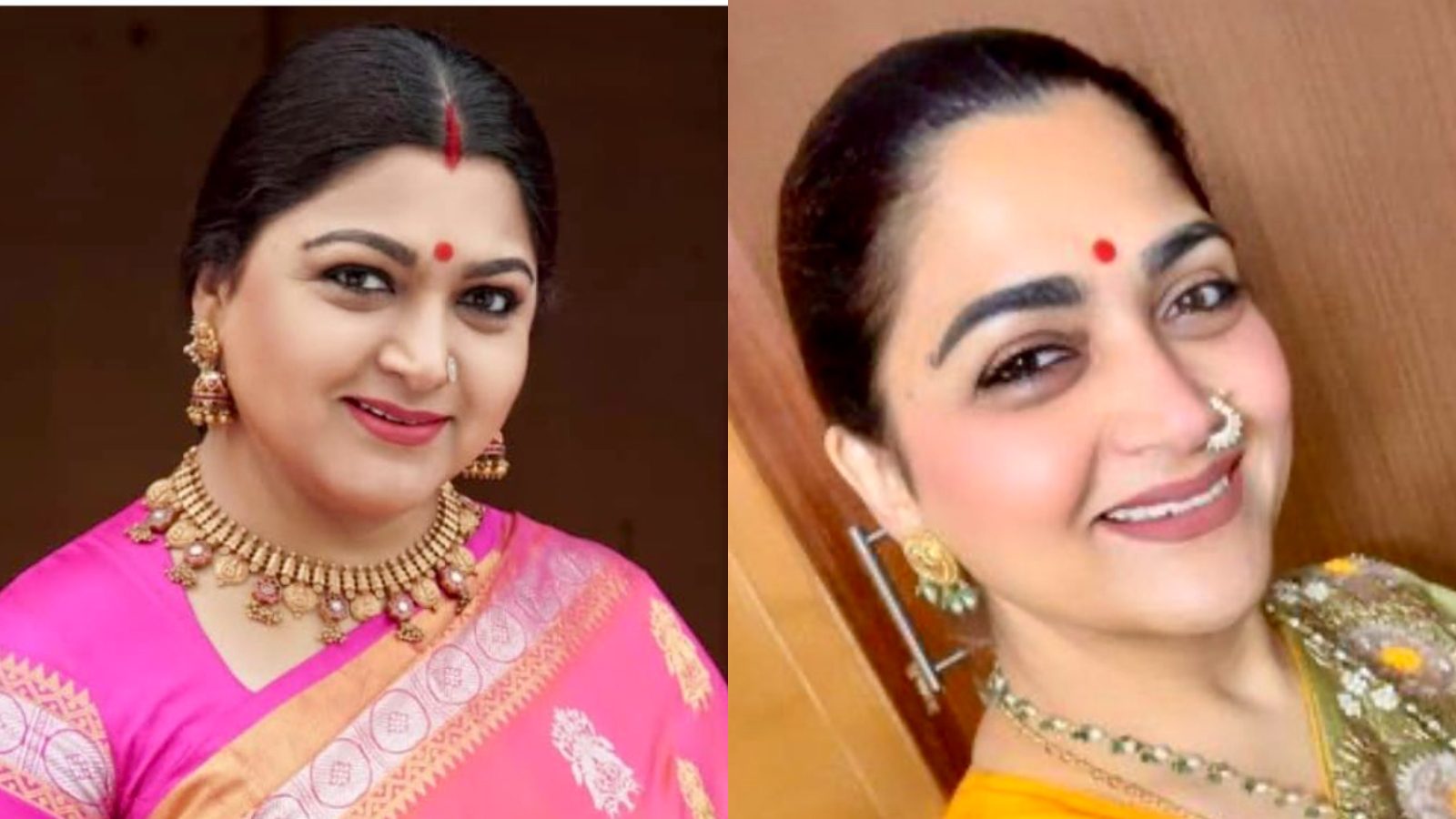 அன்றும்.. இன்றும்.. எடை குறைப்பு பற்றி மோட்டிவேட் செய்யும் குஷ்பு..