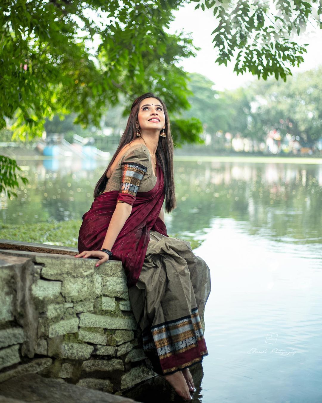 நடிகை திவ்யா கணேஷ் ( Image : Instagram @divya_ganesh_official)