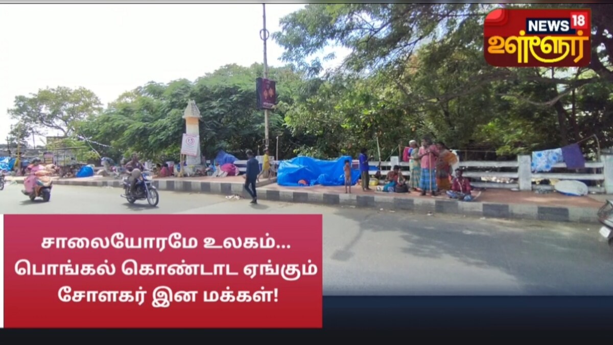சாலையோரமே உலகம்... பொங்கல் கொண்டாட ஏங்கும் சோளகர் இன மக்கள்!
