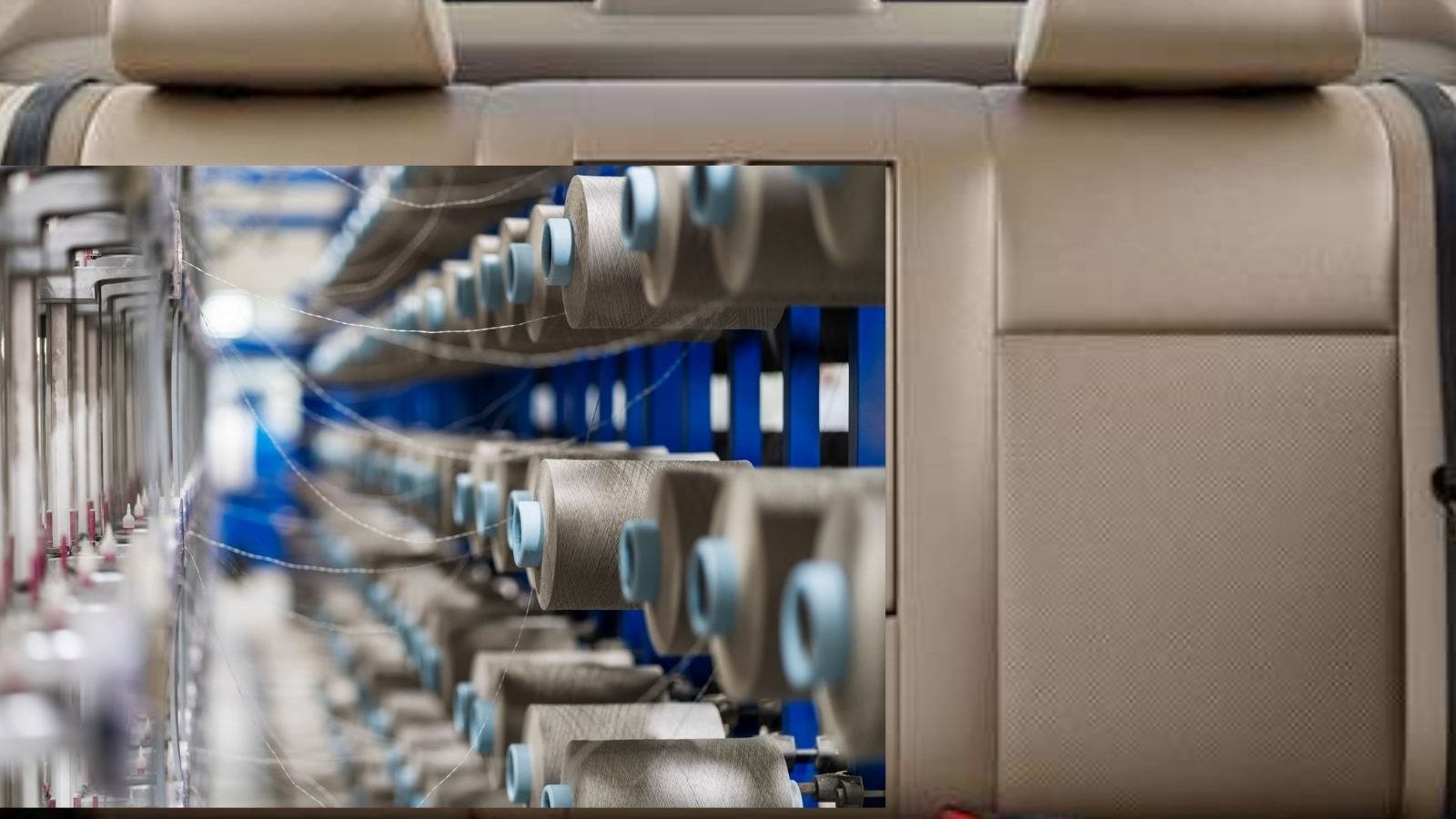 பிளாஸ்டிக் பாட்டில்களை மறுசுழற்சி செய்து தயாரிக்கப்படும் கார் இருக்கைகள்...