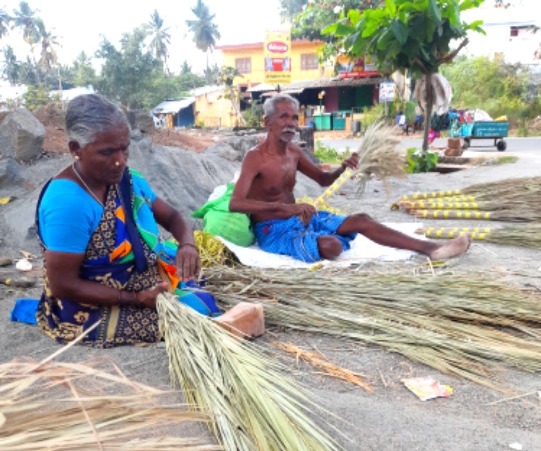 நாமக்கல்: சுயதொழில் மூலம் வருமானம் ஈட்டி வரும் வயதான தம்பதியர்!