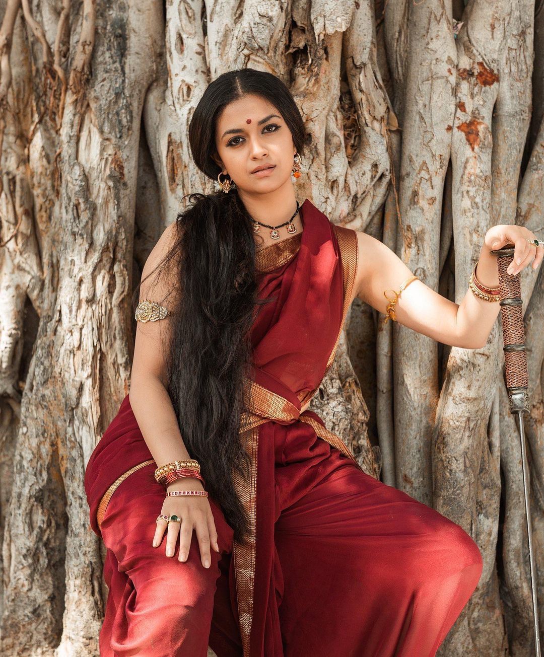  நடிகை கீர்த்தி சுரேஷ் ( Image : Instagram @keerthysureshofficial)