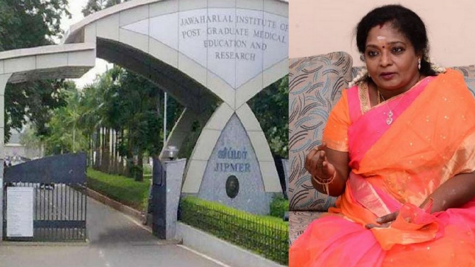 புதுச்சேரி ஜிப்மர் மருத்துவமனையில் 60% மருத்துவர்களுக்கு தொற்று - தமிழிசை சௌந்தரராஜன்!