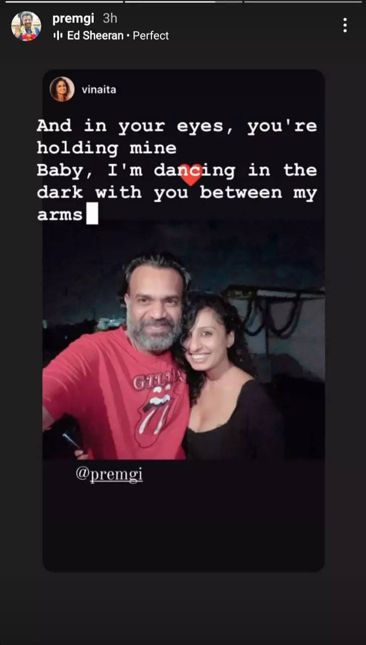 Premji finds his love in singer Vinaita, actor premji wife, actor premji date of birth, actor premji age, actor premji marriage, actor premji father, actor premji family, actor premji wife photo, premji amaran wife name, vinaita sivakumar, vinaita sivakumar songs, vinaita sivakumar instagram, vinaita sivakumar birthday, premji vinaita sivakumar, premji vinaita sivakumar love, premji vinaita sivakumar marriage, premji vinaita sivakumar wedding, பிரேம்ஜி வினைத்தா சிவக்குமார், பிரேம்ஜி திருமணம், நடிகர் பிரேம்ஜி, பிரேம்ஜி பாடல்கள்