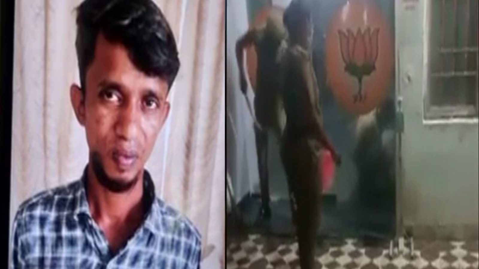 பாஜகவின் நீட் நிலைபாட்டை கருத்தில்கொண்டு பெட்ரோல் குண்டு வீசப்பட்டதாக விளக்கம்