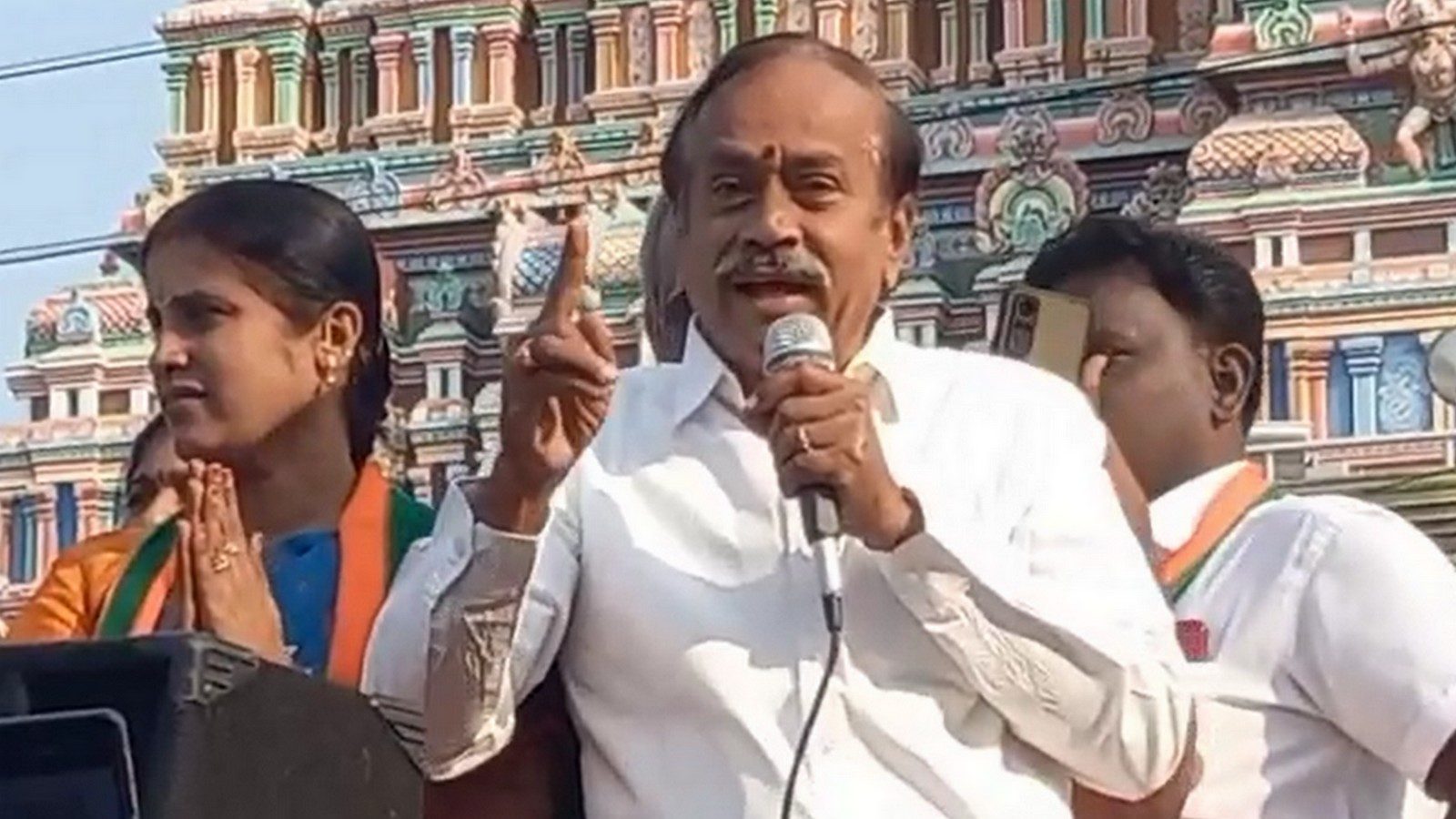 பாஜகவிற்கு ஓட்டு போடாவிட்டால் பாவம் வரும் - ஹெச்.ராஜா சாபம்