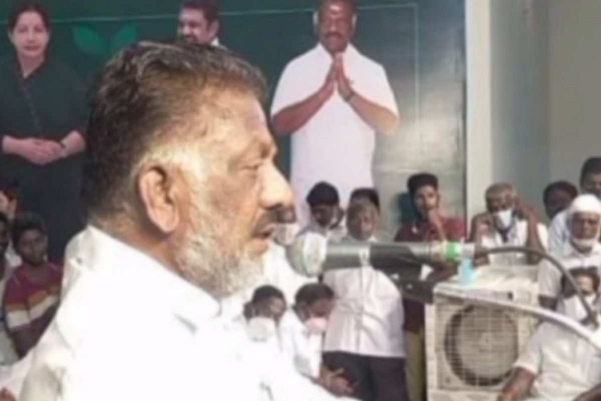 கொங்கு மண்டலம் அ.தி.மு.கவின் எஃகு கோட்டை- ஓ.பன்னீர் செல்வம்