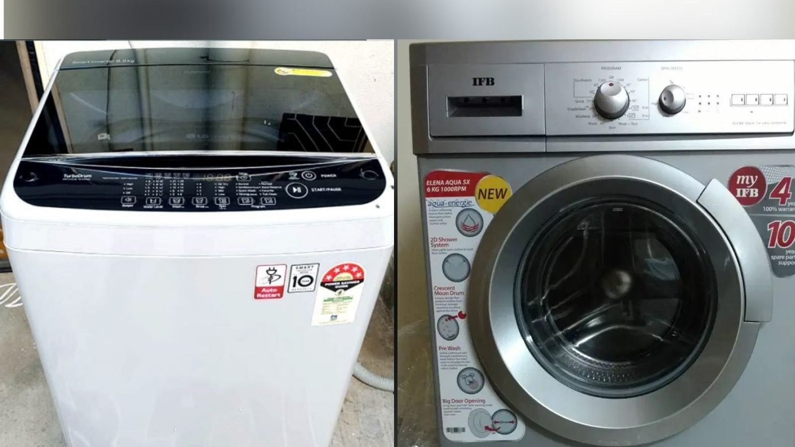 ஃபிரண்ட் லோடிங் வாஷிங் மெஷின், டாப் லோடிங் வாஷிங் மெஷின் இரண்டில் எது பெஸ்ட்.