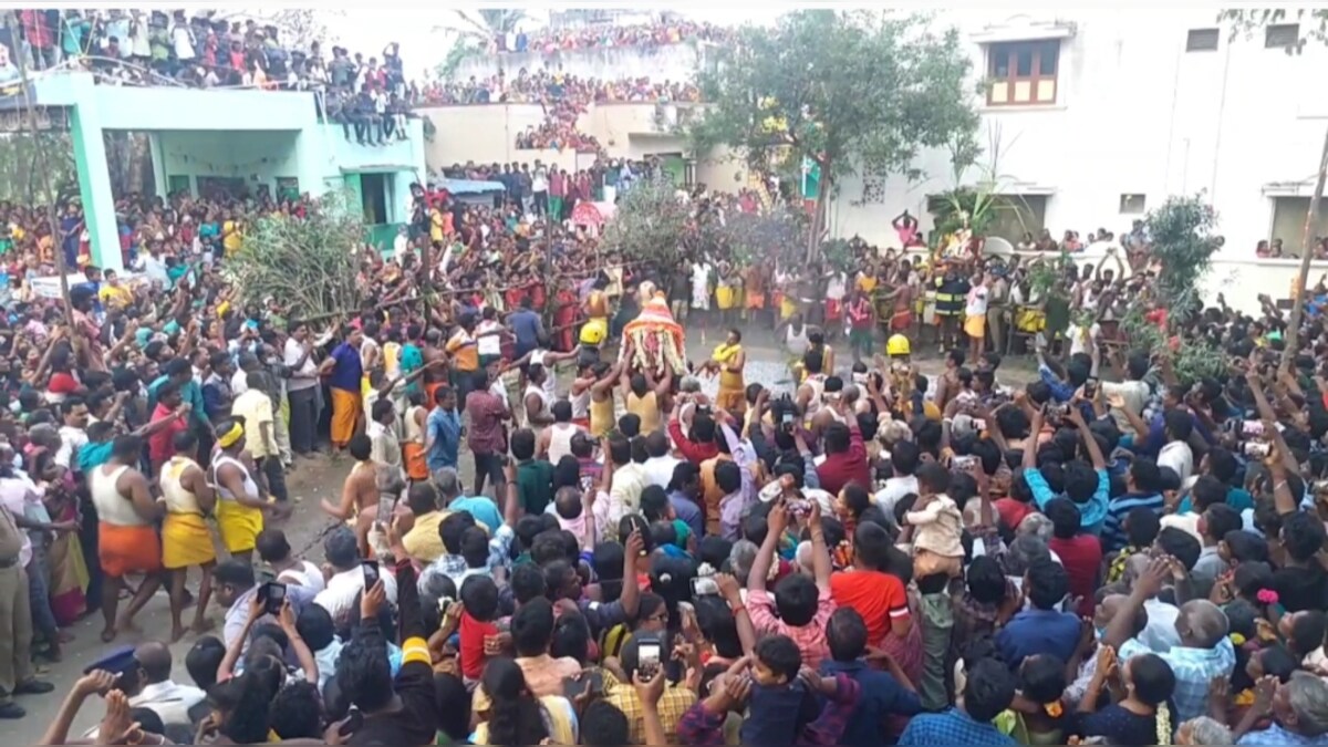 விழுப்புரம் திரெளபதி அம்மன் கோயிலில் 472வது ஆண்டு திருவிழா - ஏராளமான பக்தர்கள் சாமி தரிசனம்