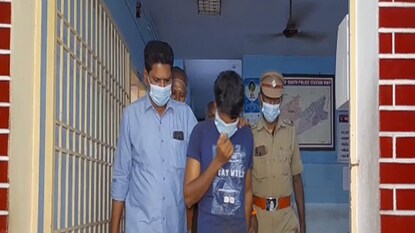 இளம்பெண்ணுக்கு மிரட்டல் விடுத்த இளைஞர் கைது