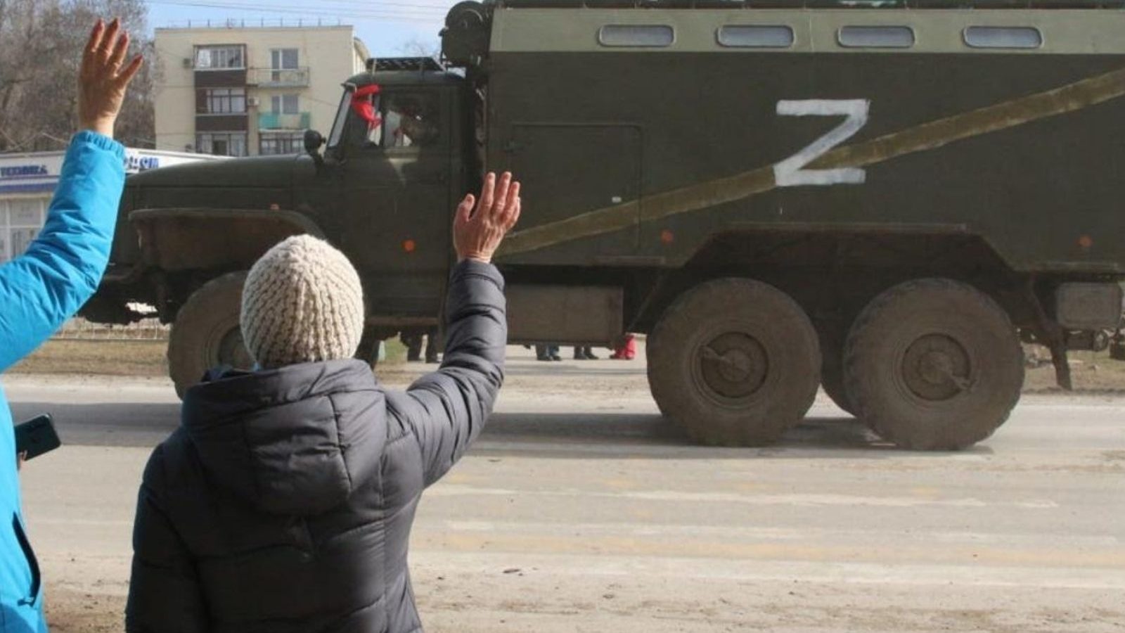 russia military vehicle why uses zsymbol Z code used on Russian