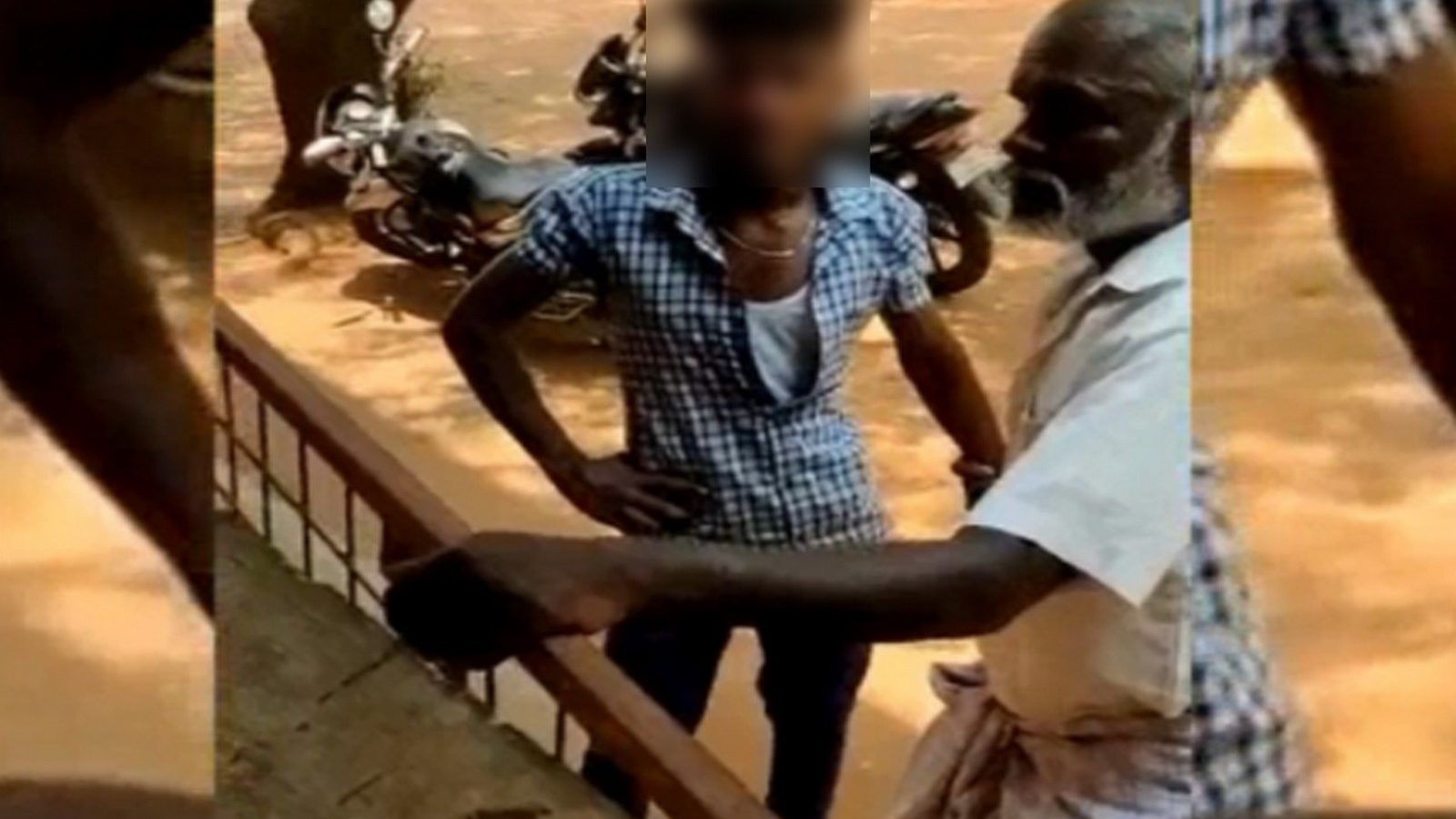 பீர் பாட்டிலால் தலைமை ஆசிரியரை குத்த முயன்ற பிளஸ் 2 மாணவன் - வைரலாகும் வீடியோ