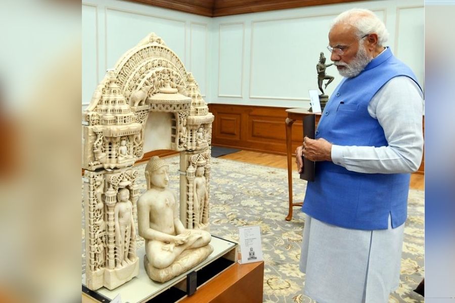  சிவன், சக்தி, விஷ்ணு, ஜெயின் சிலைகள் இந்தியாவுக்கு ஆஸ்திரேலியாவில் இருந்து திரும்ப அனுப்பப்பட்டுள்ளது