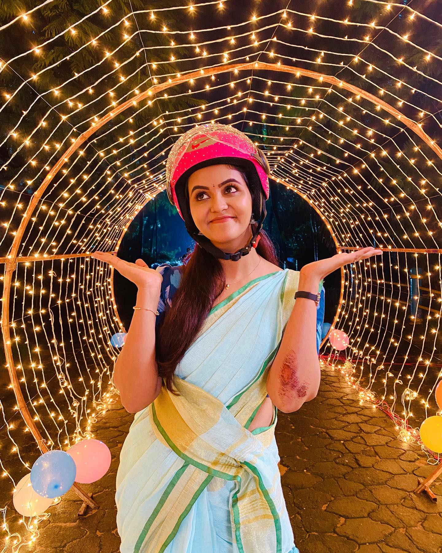  சீரியல் நடிகை சைத்ரா ரெட்டி ( Image : Instagram @chaitrareddy_official)