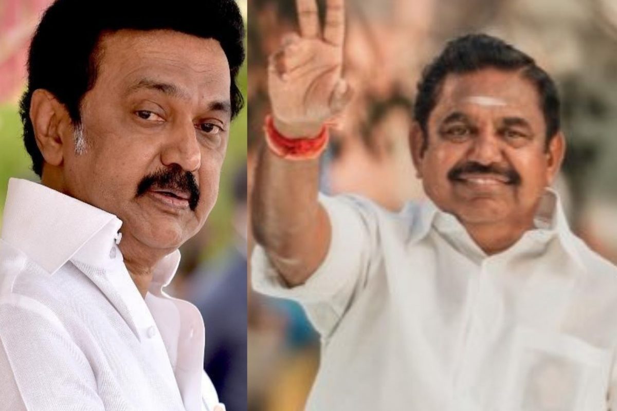 முதல்வர் ஸ்டாலின் - எதிர்க்கட்சித் தலைவர் எடப்பாடி பழனிச்சாமி  