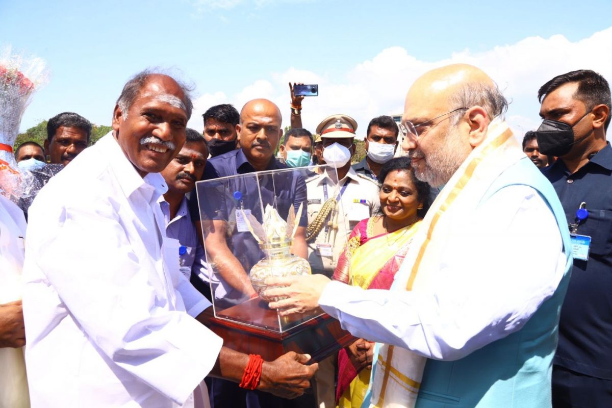 அமித் ஷாவிடம் ரங்கசாமி வைத்த 7 முக்கிய கோரிக்கைகள்..
