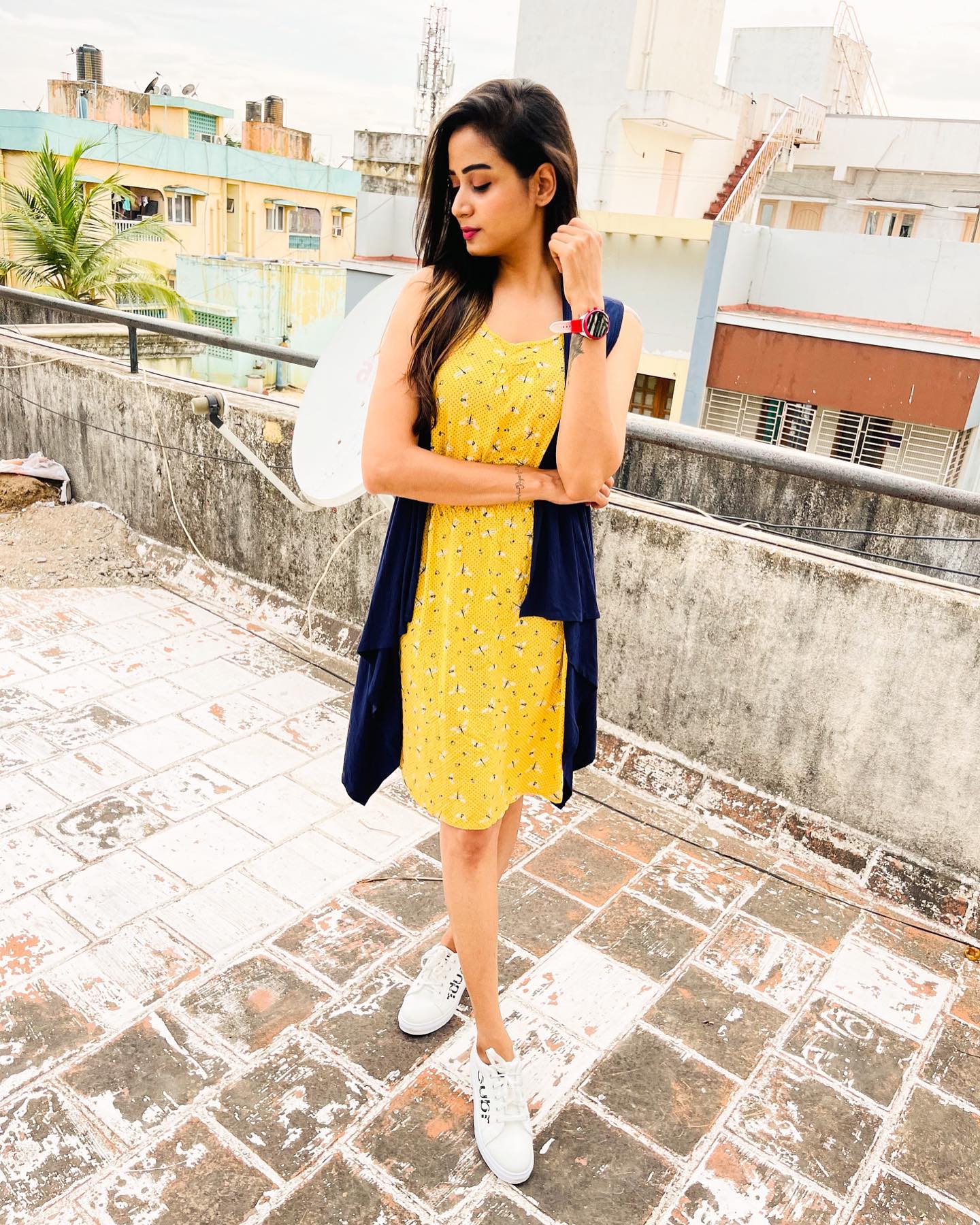  நடிகை ரியா ( Image : Instagram @riya.vishwanathan)