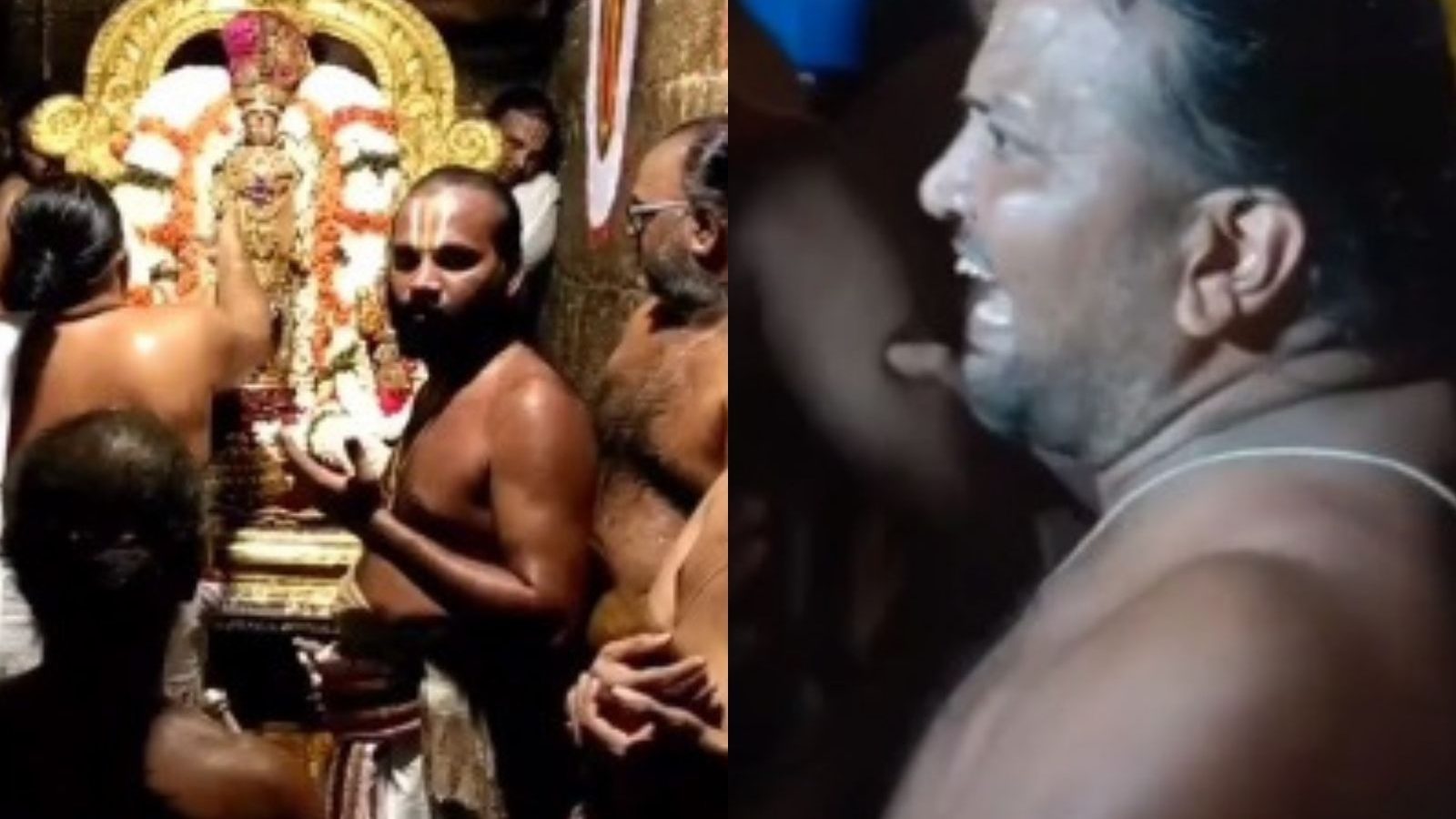 காஞ்சிபுரம் வரதராஜ பெருமாள் கோயிலில் மீண்டும் வடகலை தென்கலை சர்ச்சை.. இருதரப்பினர் இடையே கைகலப்பு