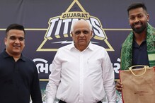 குஜராத் டைட்டன்ஸ் அணிக்கு  உற்சாக வரவேற்பு - படங்கள்