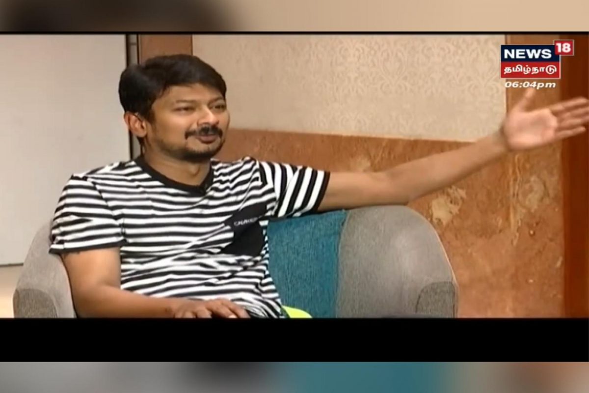 நியூஸ் 18-க்கு சிறப்பு பேட்டியளித்த உதயநிதி ஸ்டாலின்