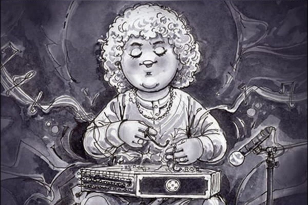 சாந்தூர் மேஸ்ட்ரோக்கு Monochrome Creative மூலம் அஞ்சலி செலுத்திய Amul!