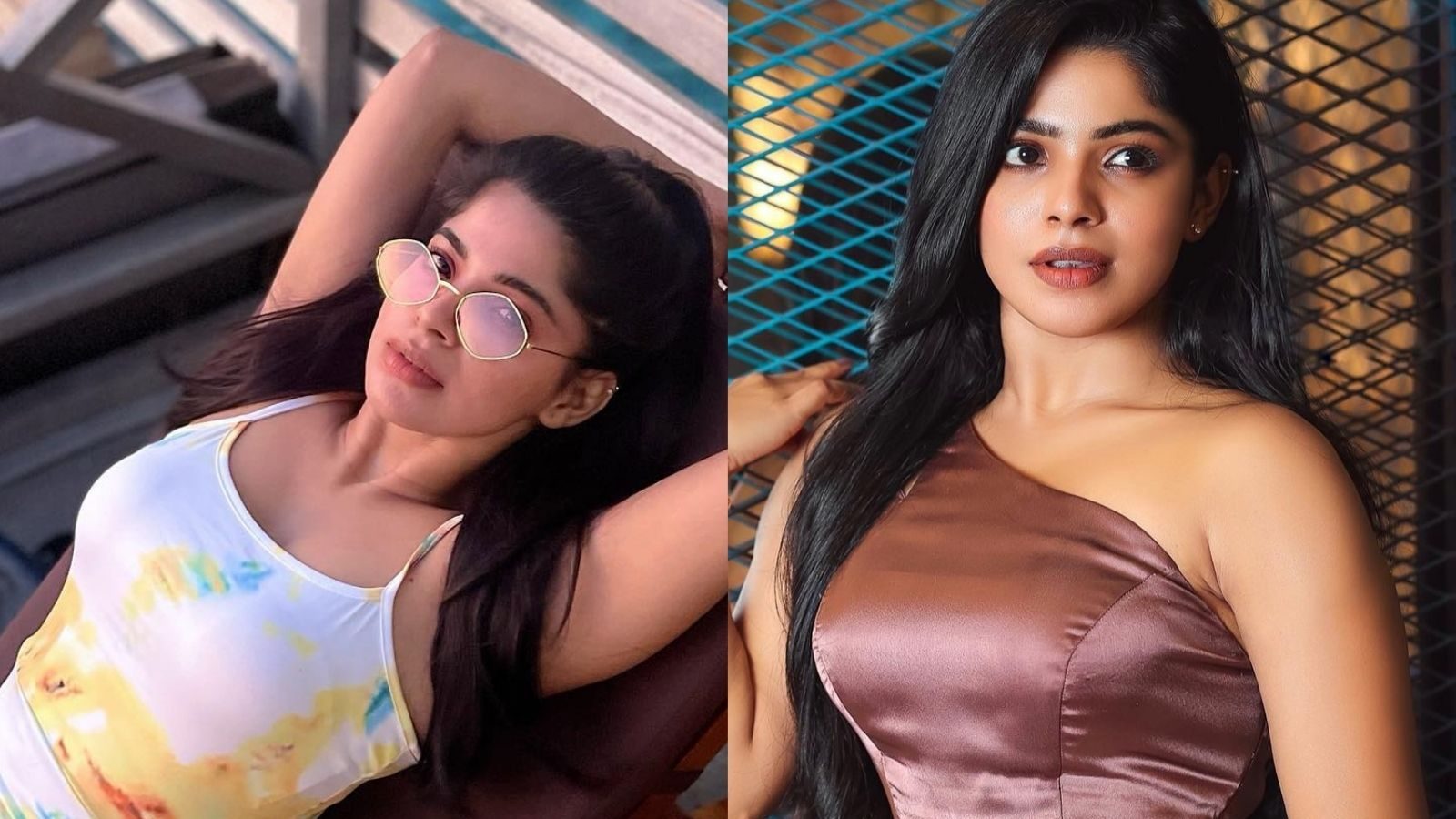 பளப்பளக்கும் பந்தூரமே.. சிலிசிலுக்கும் செந்தூரமே! திவ்ய பாரதியின் லேட்டஸ்ட் போட்டோஸ்