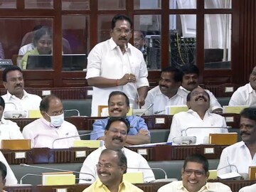 துரைமுருகன் பேச்சால் சிரிப்பலை