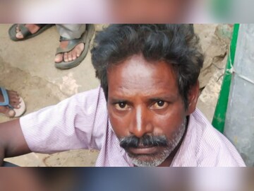 கைது செய்யப்பட்ட சென்னை மாநகராட்சி துப்புரவு பணியாளர் ராஜன்